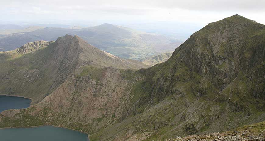 Snowdon is usually the final peak of the National Three Peaks Challenge