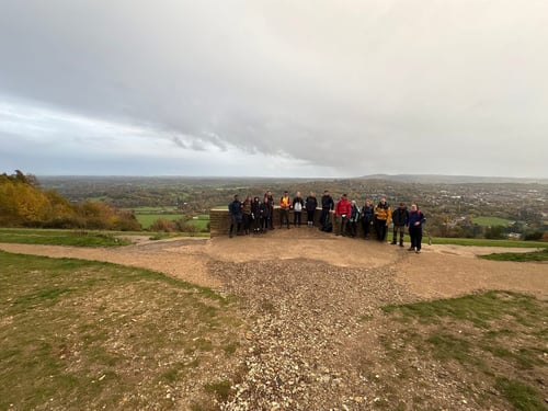 Open Surrey Three Peaks Challenge, November 2025