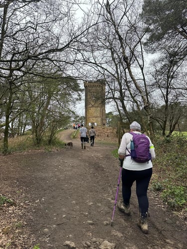 Open Surrey Three Peaks Challenge, April 2024