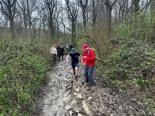 Open Surrey Three Peaks Challenge, April 2024