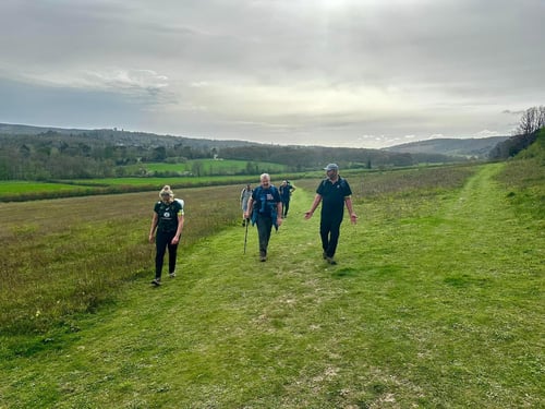Open Surrey Three Peaks Challenge, April 2024