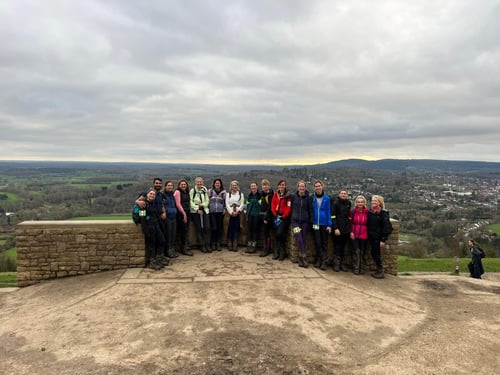 Open Surrey Three Peaks Challenge, April 2023