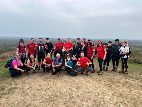 Open Surrey Three Peaks Challenge, April 2024