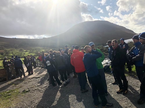 Three Peaks Challenge in Three Days, October 2019