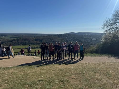 Open Surrey Three Peaks Challenge, April 2025