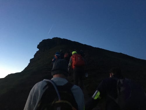 Open Welsh Three Peaks Challenge, May 2016