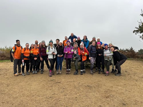 Open Surrey Three Peaks Challenge, November 2024