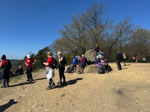 Open Surrey Three Peaks Challenge, April 2025