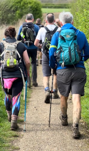 Open Surrey Three Peaks Challenge, April 2024