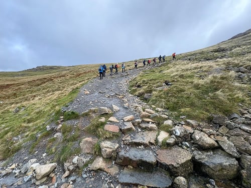 Three Peaks Challenge in Three Days, October 2025