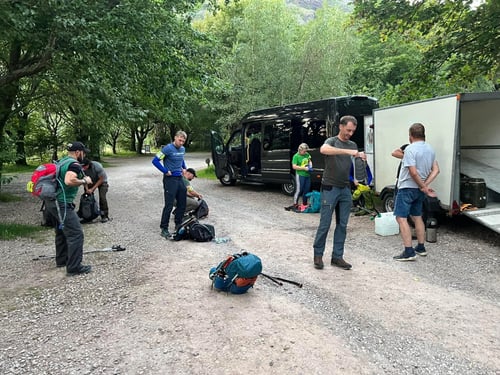 Open National Three Peaks Challenge, August 2022