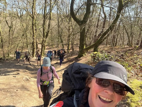Open Surrey Three Peaks Challenge, April 2025