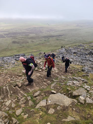 Open Yorkshire Three Peaks Challenge, June 2025