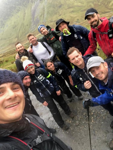 Three Peaks Challenge in Three Days, October 2019