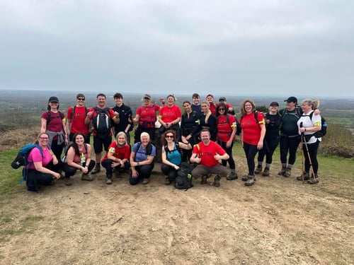 Open Surrey Three Peaks Challenge, April 2024