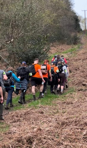 Open Surrey Three Peaks Challenge, April 2024