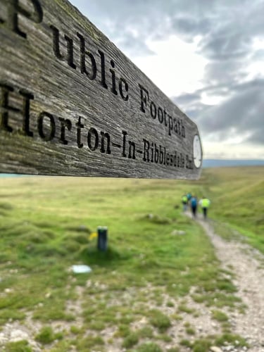 Open Yorkshire Three Peaks Challenge, August 2023