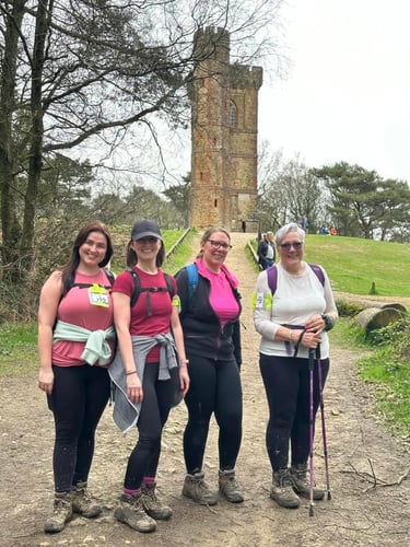 Open Surrey Three Peaks Challenge, April 2024