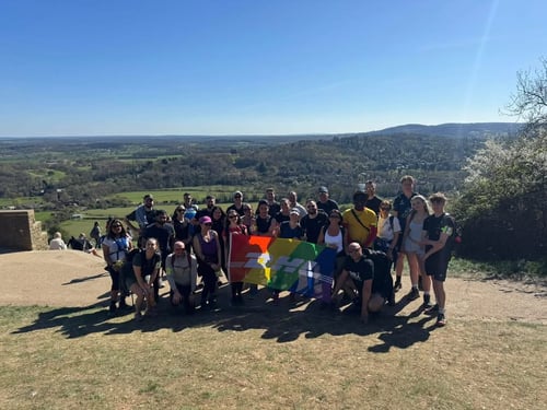 Open Surrey Three Peaks Challenge, April 2025