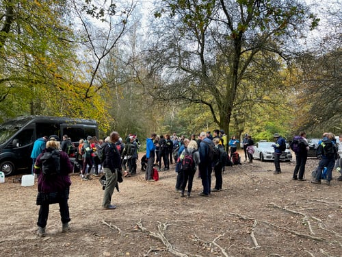 Open Surrey Three Peaks Challenge, November 2021