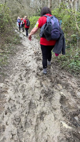 Open Surrey Three Peaks Challenge, April 2024