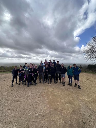 Open Surrey Three Peaks Challenge, April 2024
