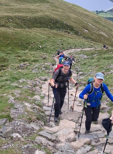 Three Peaks Challenge in Three Days, July 2025