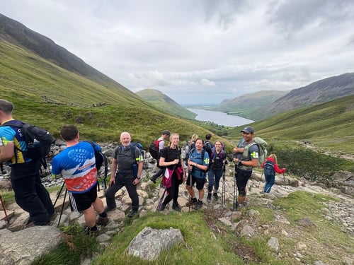 Three Peaks Challenge in Three Days, July 2025