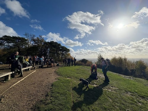 Open Surrey Three Peaks Challenge, November 2025