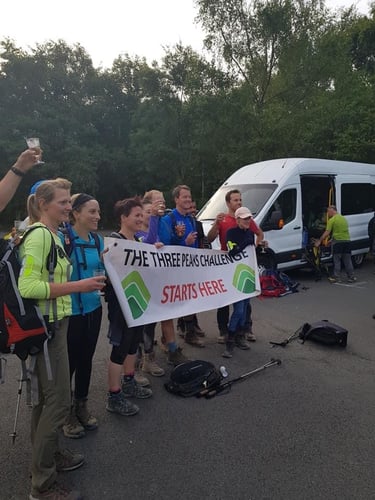 Open National Three Peaks Challenge, September 2019