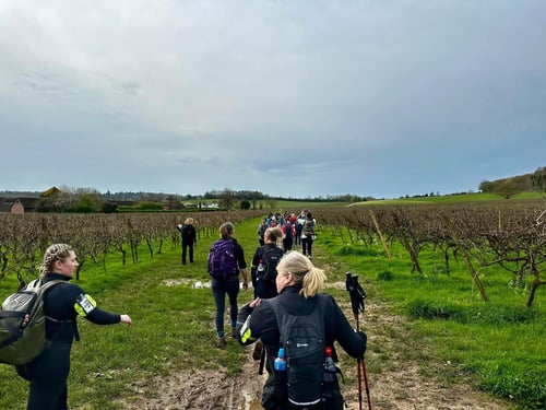 Open Surrey Three Peaks Challenge, April 2024