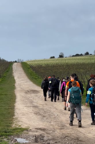 Open Surrey Three Peaks Challenge, April 2024