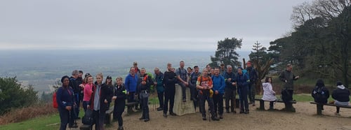 Open Surrey Three Peaks Challenge, April 2023