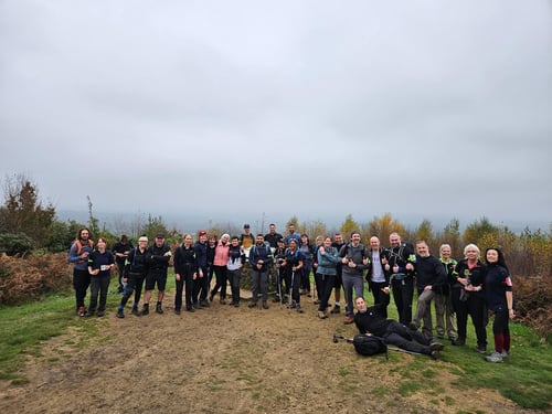 Open Surrey Three Peaks Challenge, November 2024