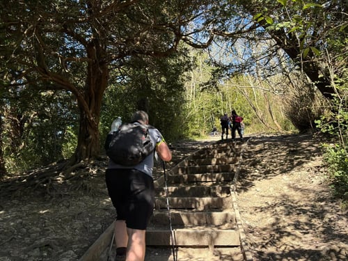 Open Surrey Three Peaks Challenge, April 2025