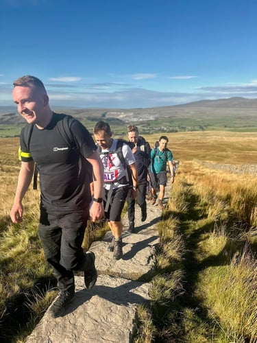 Private Yorkshire Three Peaks Challenge, September 2024