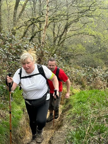 Open Surrey Three Peaks Challenge, April 2024