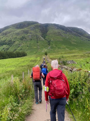 Three Peaks Challenge in Three Days, July 2022