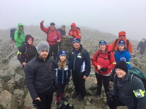 Three Peaks Challenge in Three Days, October 2019