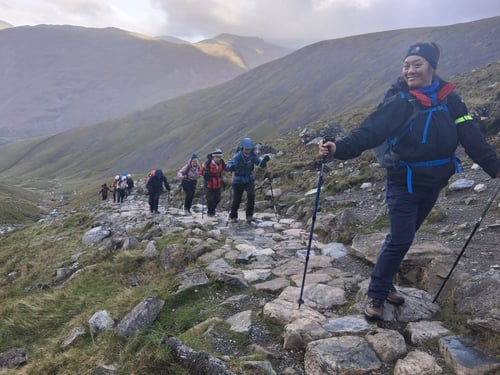 Three Peaks Challenge in Three Days, October 2025