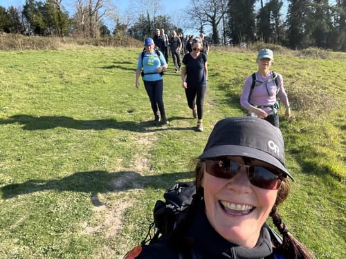 Open Surrey Three Peaks Challenge, April 2025