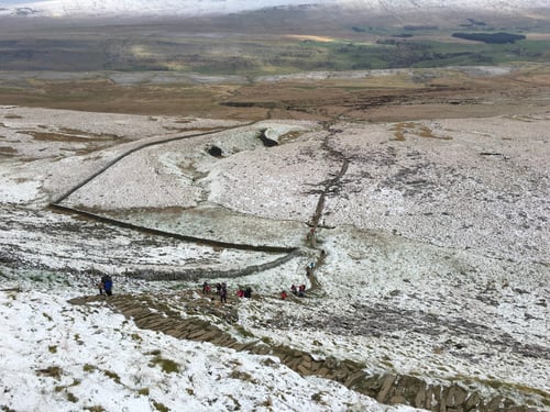 Open Yorkshire Three Peaks Challenge, April 2016