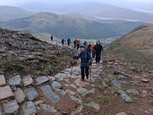 Three Peaks Challenge in Three Days, October 2025