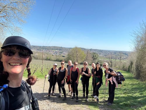 Open Surrey Three Peaks Challenge, April 2025