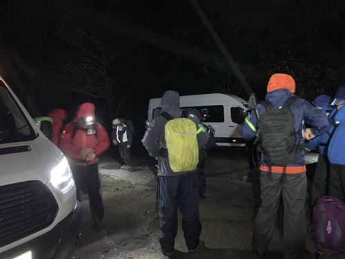 Three Peaks Challenge in Three Days, October 2019