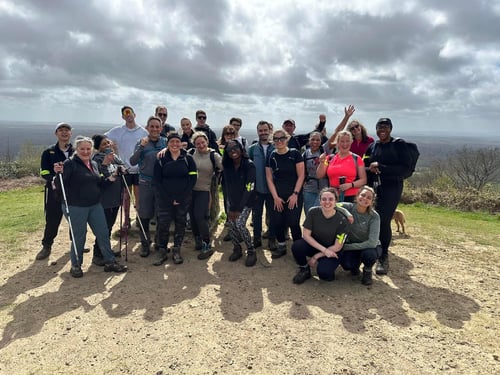 Open Surrey Three Peaks Challenge, April 2024