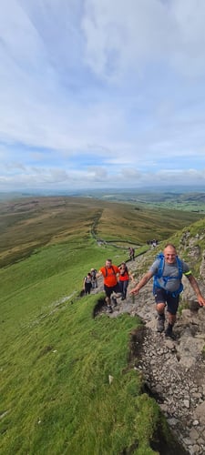Open Yorkshire Three Peaks Challenge, August 2022