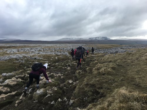 Open Yorkshire Three Peaks Challenge, April 2016