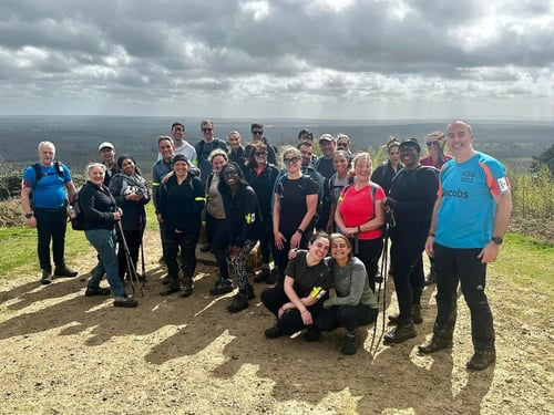 Open Surrey Three Peaks Challenge, April 2024