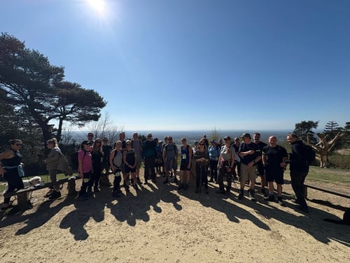 Open Surrey Three Peaks Challenge, April 2025